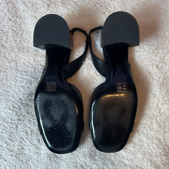 Versace Black Medusa Block Heels